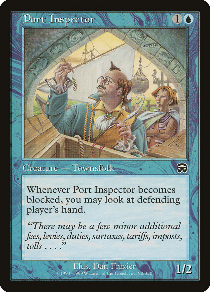 Port Inspector [Mercadian Masques] - Magic: The Gathering - Card Brawlers | Quebec | Canada |