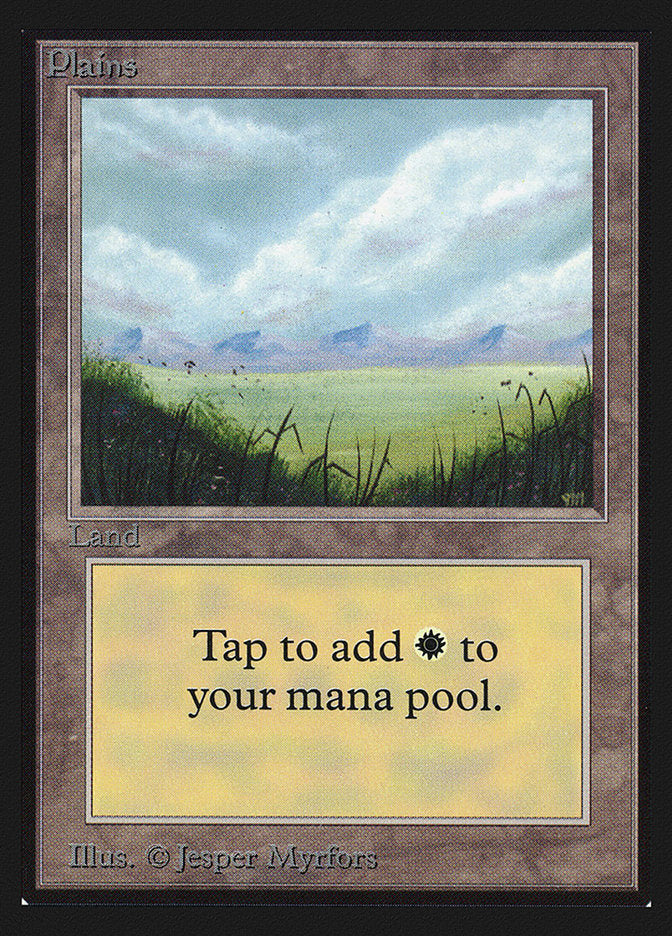 Plains (No Trees / Signature on Right) [Collectors' Edition] - Magic: The Gathering - Card Brawlers | Quebec | Canada |