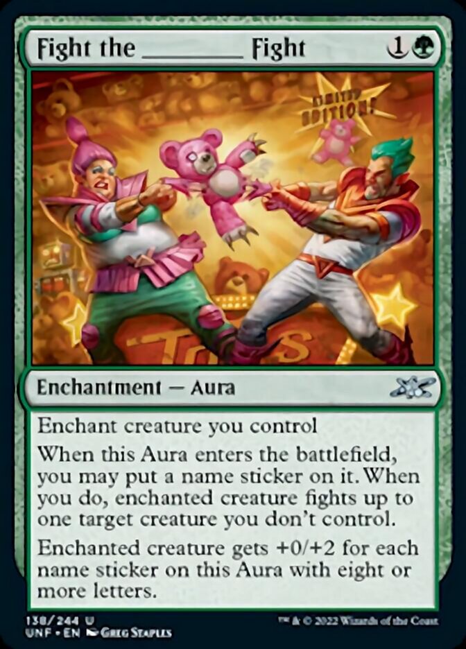 Fight the _____ Fight [Unfinity] - Magic: The Gathering - Card Brawlers | Quebec | Canada |
