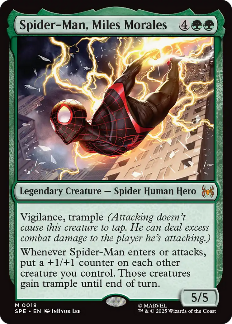 Spider-Man, Miles Morales [Marvel's Spider-Man: Eternal-Legal] - Magic: The Gathering - Card Brawlers | Quebec | Canada |