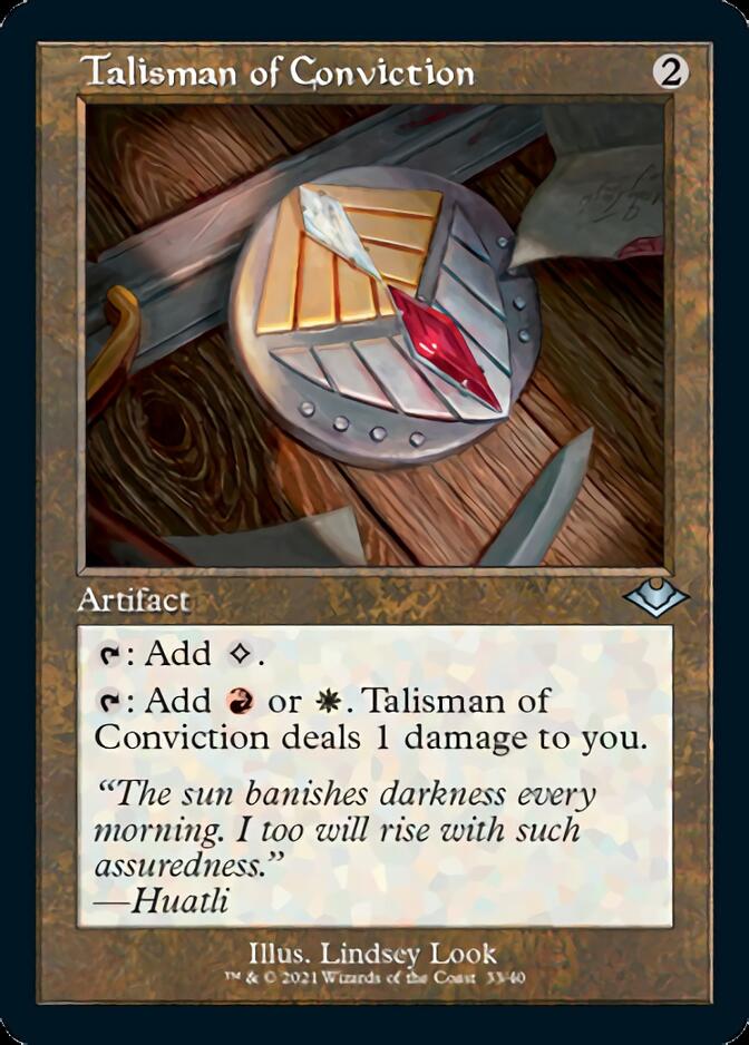 Talisman of Conviction (Retro) [Modern Horizons] - Magic: The Gathering - Card Brawlers | Quebec | Canada |