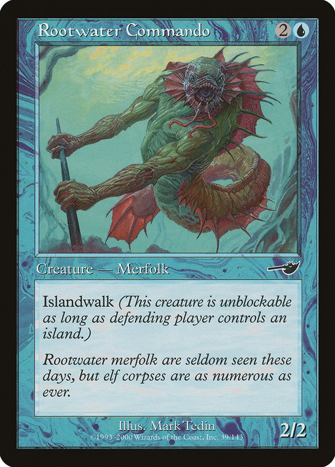 Rootwater Commando [Nemesis] - Magic: The Gathering - Card Brawlers | Quebec | Canada |