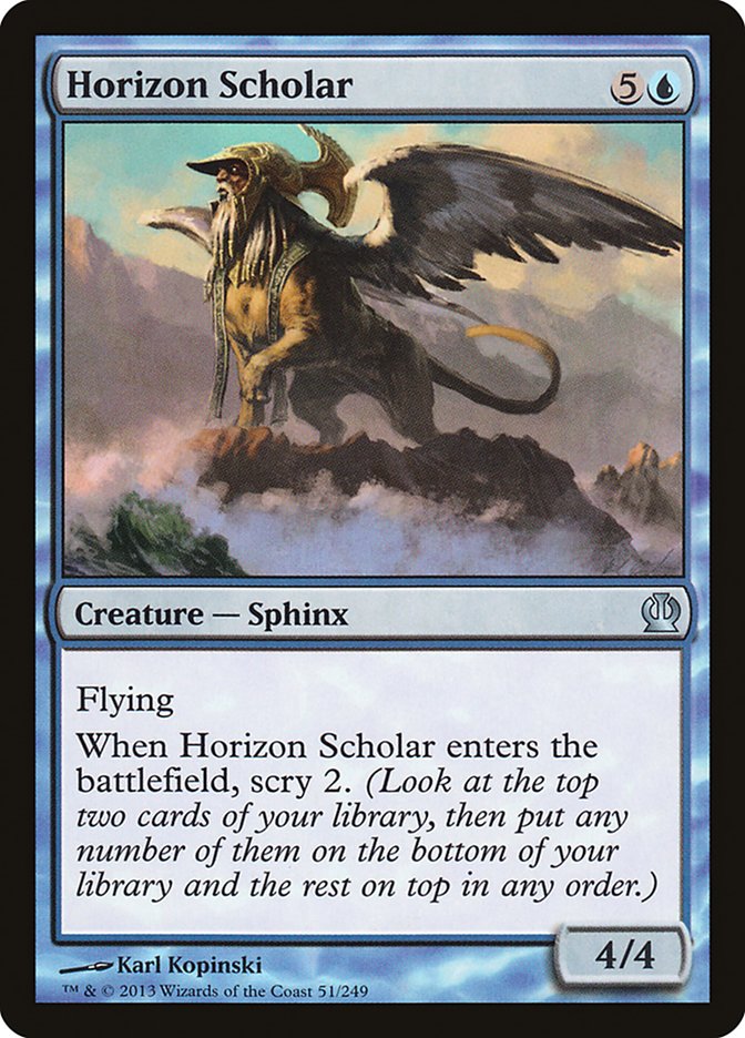 Horizon Scholar [Theros] - Magic: The Gathering - Card Brawlers | Quebec | Canada |