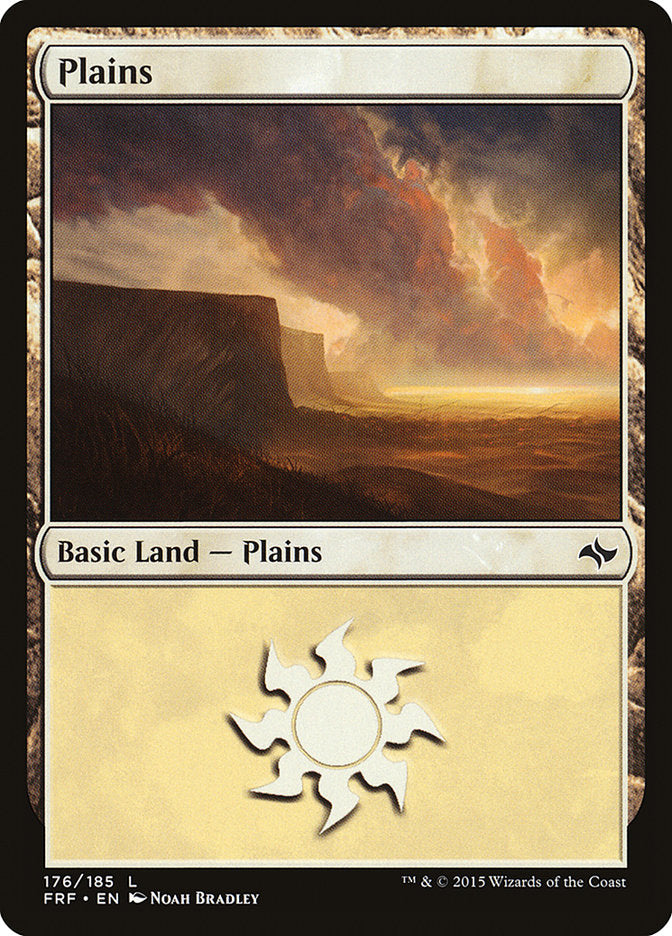 Plains (176) [Fate Reforged] - Magic: The Gathering - Card Brawlers | Quebec | Canada |