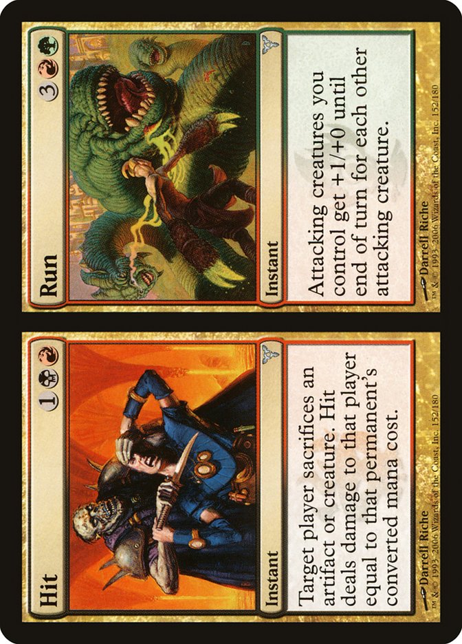 Hit // Run [Dissension] - Magic: The Gathering - Card Brawlers | Quebec | Canada |