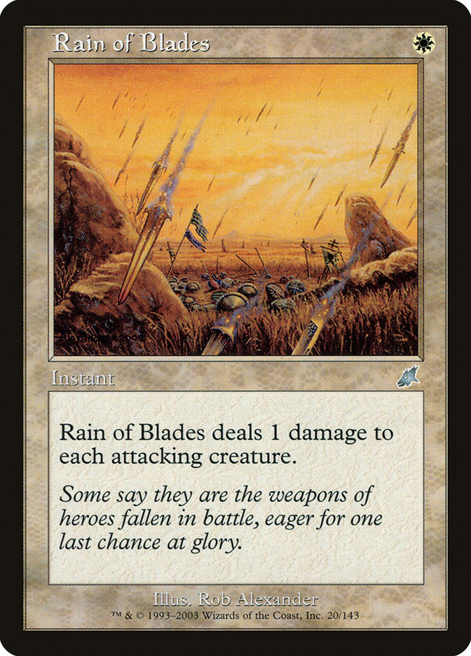 Rain of Blades [Scourge] - Magic: The Gathering - Card Brawlers | Quebec | Canada |