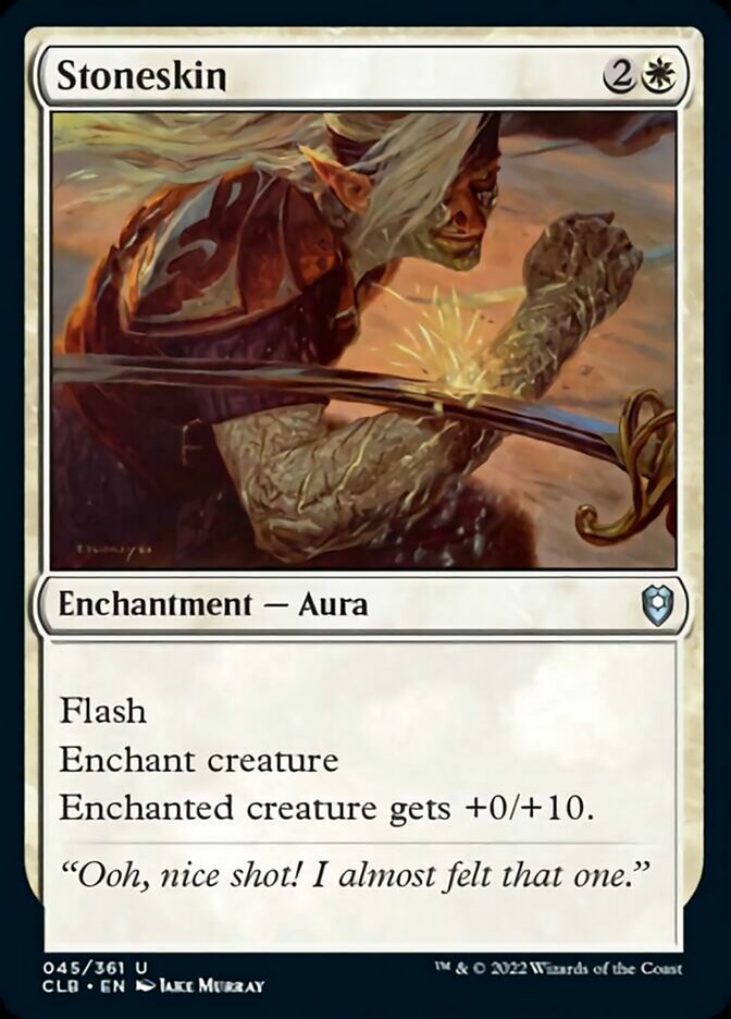 Stoneskin [Commander Legends: Battle for Baldur's Gate] - Magic: The Gathering - Card Brawlers | Quebec | Canada |
