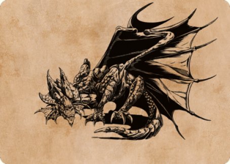 Ancient Copper Dragon Art Card (52) [Commander Legends: Battle for Baldur's Gate Art Series] - Magic: The Gathering - Card Brawlers | Quebec | Canada |