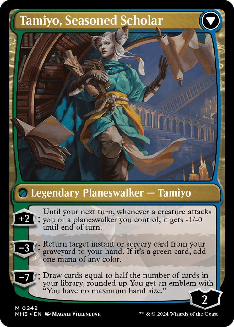 Tamiyo, Inquisitive Student // Tamiyo, Seasoned Scholar [Modern Horizons 3] - Magic: The Gathering - Card Brawlers | Quebec | Canada |