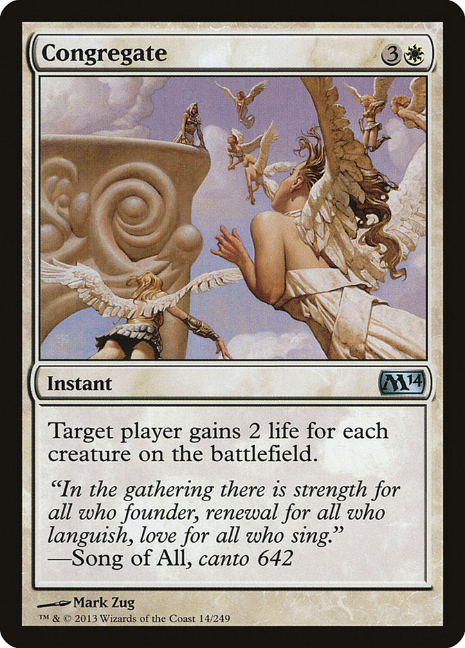 Congregate [Magic 2014] - Magic: The Gathering - Card Brawlers | Quebec | Canada |