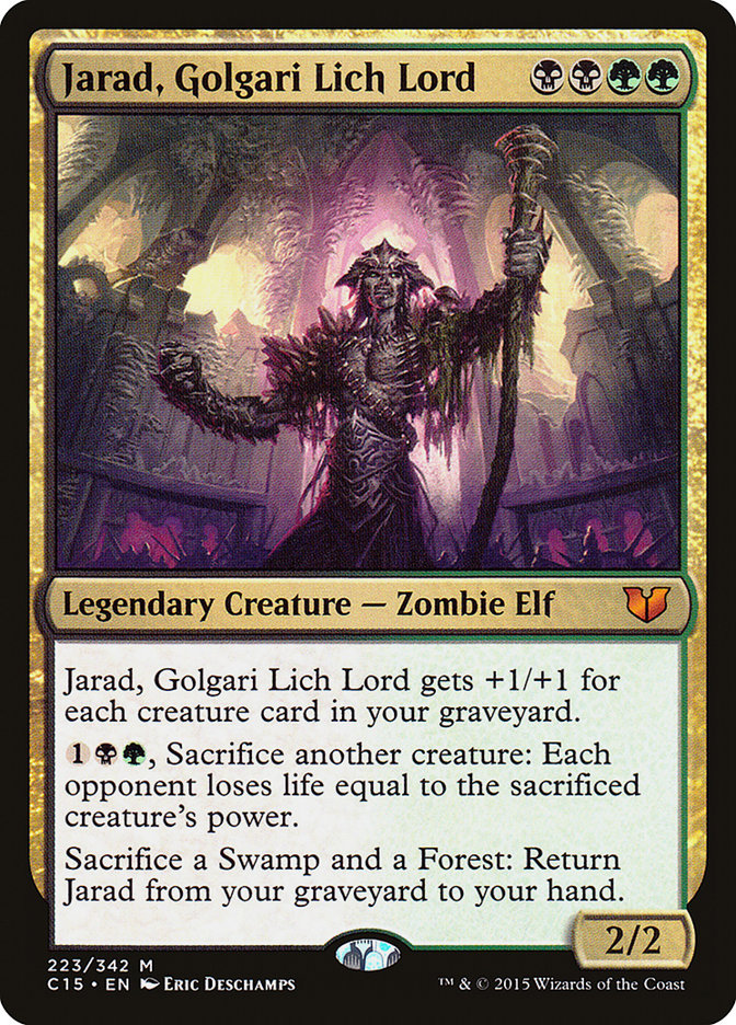 Jarad, Golgari Lich Lord [Commander 2015] - Magic: The Gathering - Card Brawlers | Quebec | Canada |