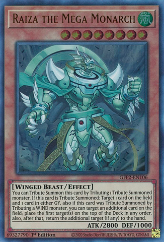 Raiza the Mega Monarch [GFP2-EN106] Ultra Rare - Yu-Gi-Oh! - Card Brawlers | Quebec | Canada |