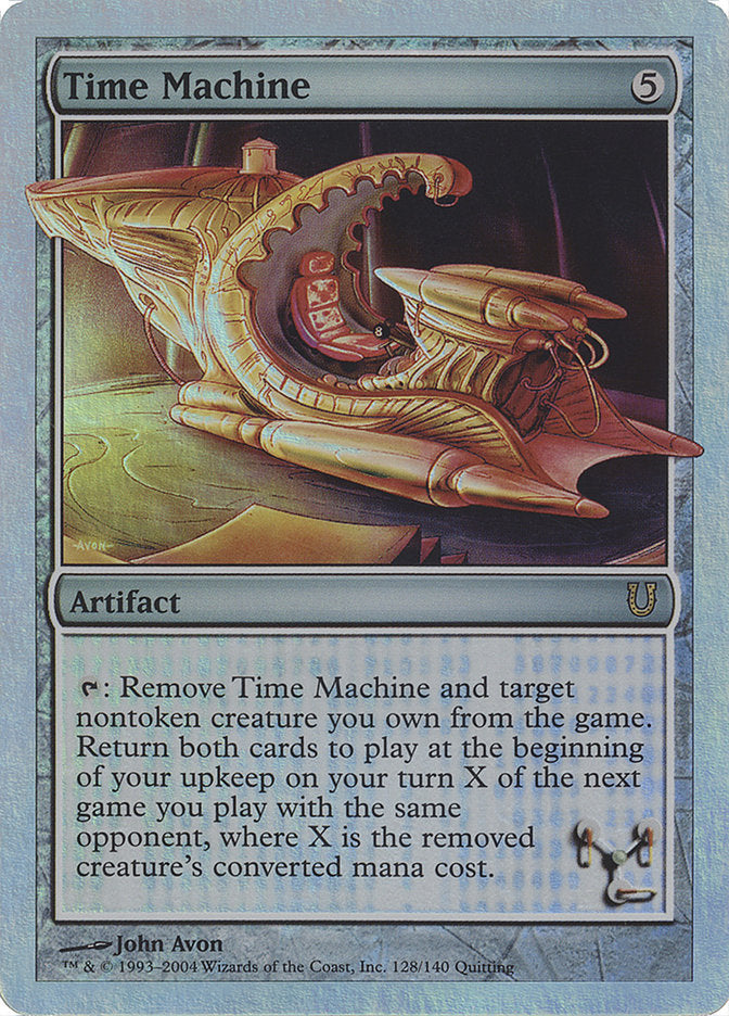 Time Machine (Alternate Foil) [Unhinged] - Magic: The Gathering - Card Brawlers | Quebec | Canada |