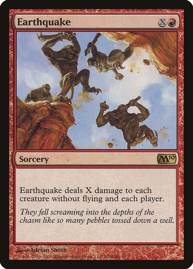 Earthquake [Magic 2010] - Magic: The Gathering - Card Brawlers | Quebec | Canada |