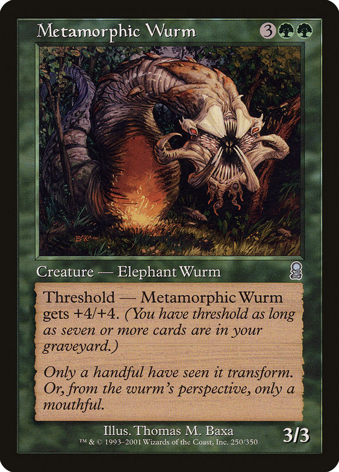 Metamorphic Wurm [Odyssey] - Magic: The Gathering - Card Brawlers | Quebec | Canada |