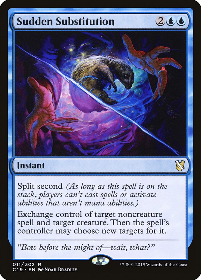 Sudden Substitution [Commander 2019] - Magic: The Gathering - Card Brawlers | Quebec | Canada |