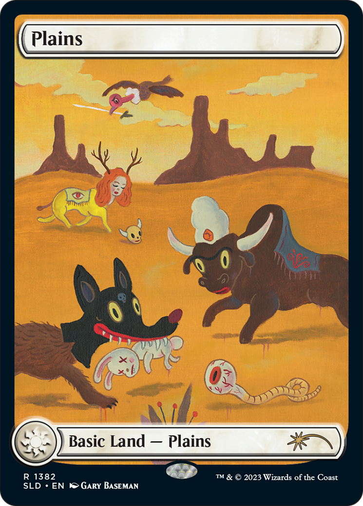 Plains (1382) [Secret Lair Drop Series] - Magic: The Gathering - Card Brawlers | Quebec | Canada |