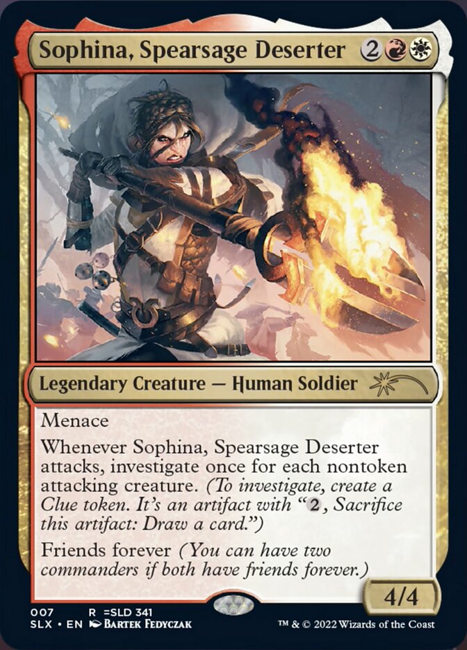 Sophina, Spearsage Deserter [Secret Lair: Universes Within] - Magic: The Gathering - Card Brawlers | Quebec | Canada |