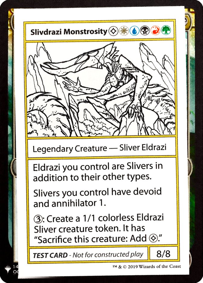 Slivdrazi Monstrosity [Mystery Booster Playtest Cards] - Magic: The Gathering - Card Brawlers | Quebec | Canada |
