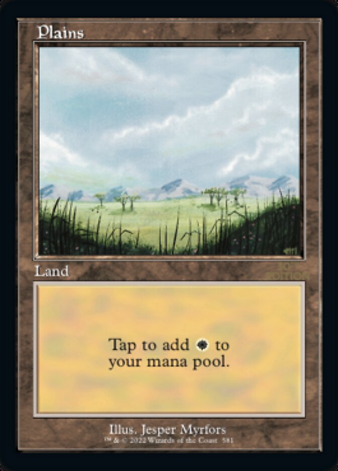 Plains (Retro) (581) [30th Anniversary Edition] - Magic: The Gathering - Card Brawlers | Quebec | Canada |