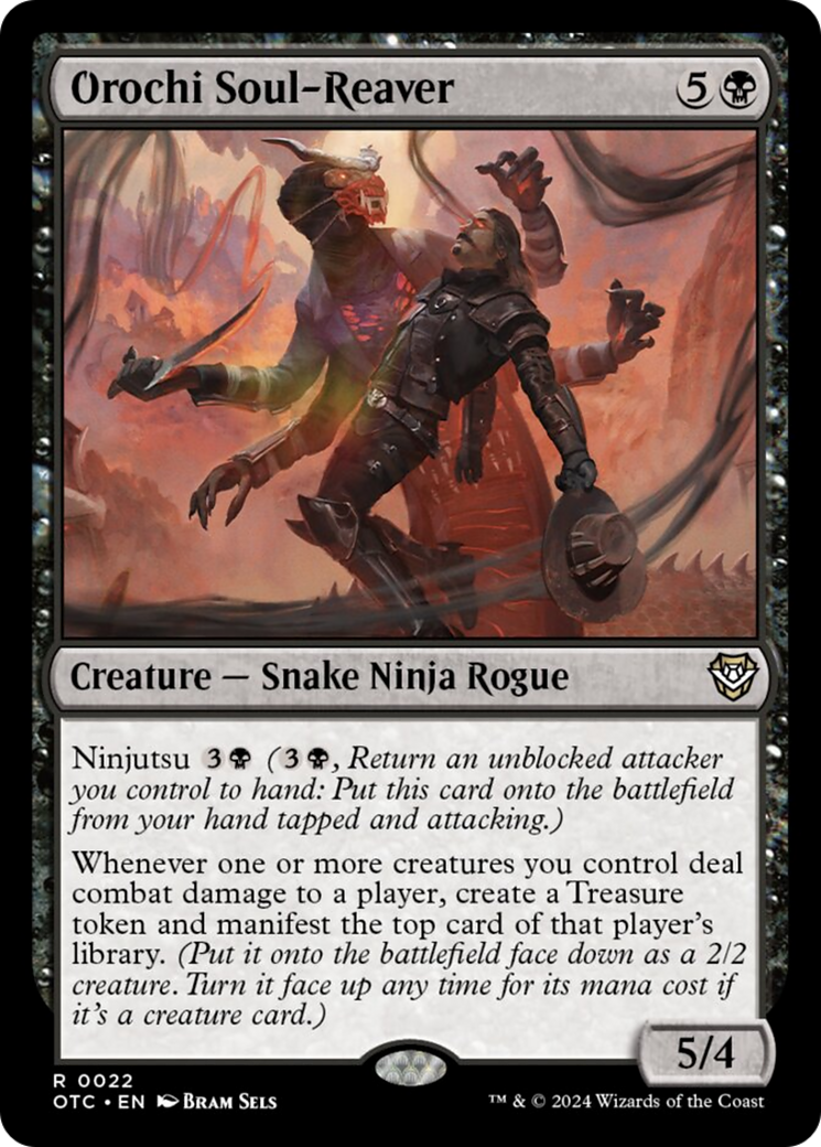 Orochi Soul-Reaver [Outlaws of Thunder Junction Commander] - Magic: The Gathering - Card Brawlers | Quebec | Canada |