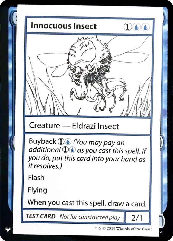 Innocuous Insect [Mystery Booster Playtest Cards] - Magic: The Gathering - Card Brawlers | Quebec | Canada |