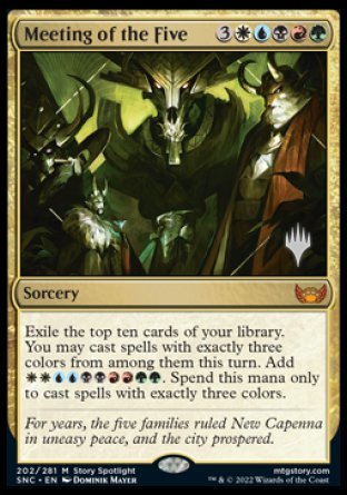 Meeting of the Five (Promo Pack) [Streets of New Capenna Promos] - Magic: The Gathering - Card Brawlers | Quebec | Canada |