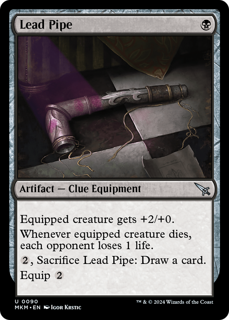 Lead Pipe [Murders at Karlov Manor] - Magic: The Gathering - Card Brawlers | Quebec | Canada |