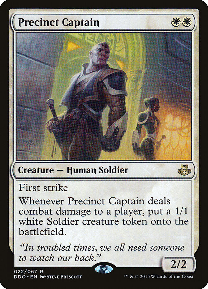 Precinct Captain [Duel Decks: Elspeth vs. Kiora] - Magic: The Gathering - Card Brawlers | Quebec | Canada |
