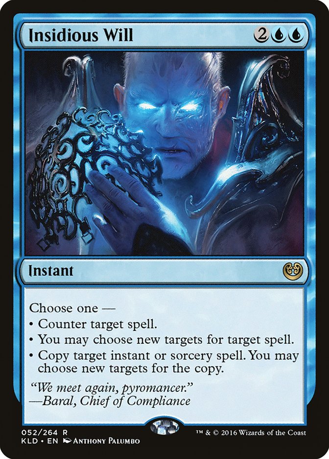 Insidious Will [Kaladesh] - Magic: The Gathering - Card Brawlers | Quebec | Canada |