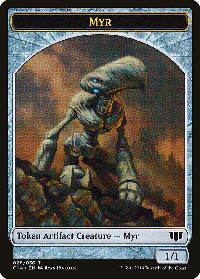 Myr // Pentavite Double-Sided Token [Commander 2014 Tokens] - Magic: The Gathering - Card Brawlers | Quebec | Canada |