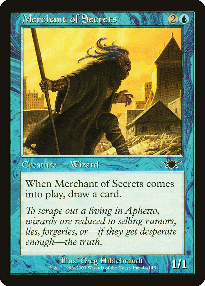 Merchant of Secrets [Legions] - Magic: The Gathering - Card Brawlers | Quebec | Canada |