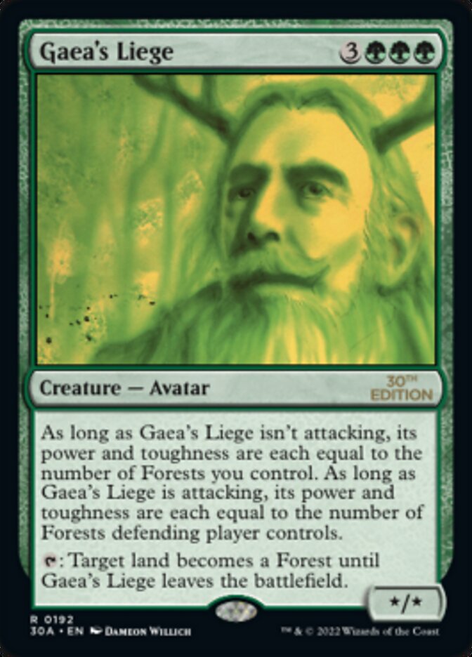 Gaea's Liege [30th Anniversary Edition] - Magic: The Gathering - Card Brawlers | Quebec | Canada |
