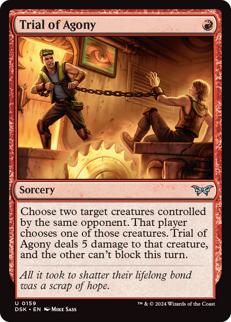 Trial of Agony [Duskmourn: House of Horror] - Magic: The Gathering - Card Brawlers | Quebec | Canada |