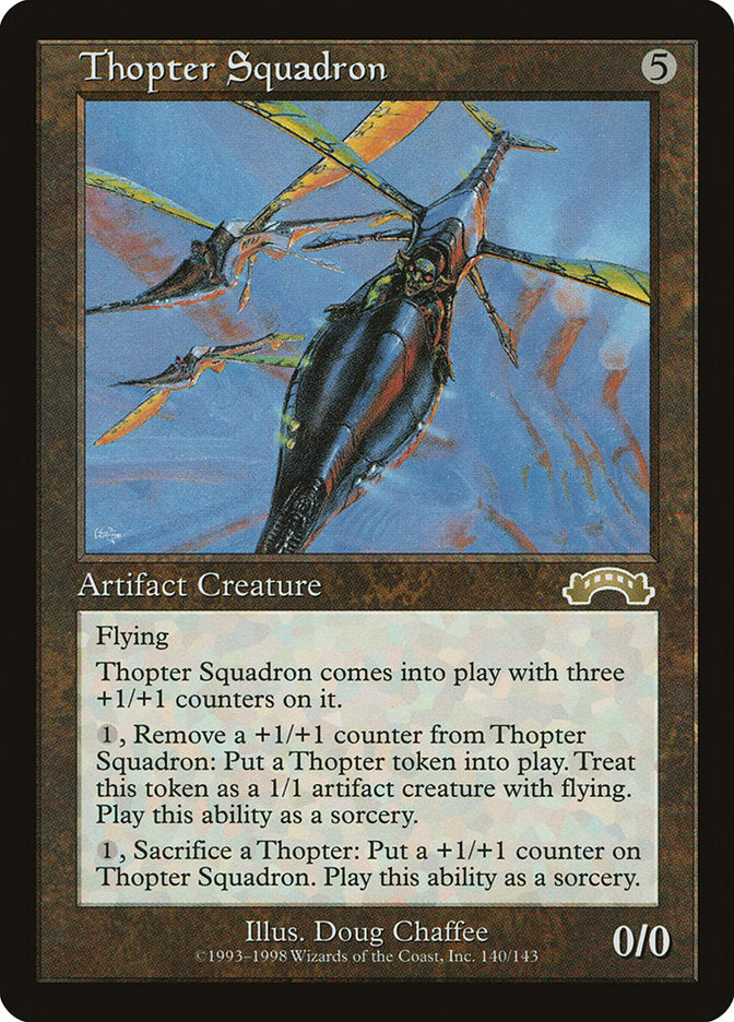 Thopter Squadron [Exodus] - Magic: The Gathering - Card Brawlers | Quebec | Canada |