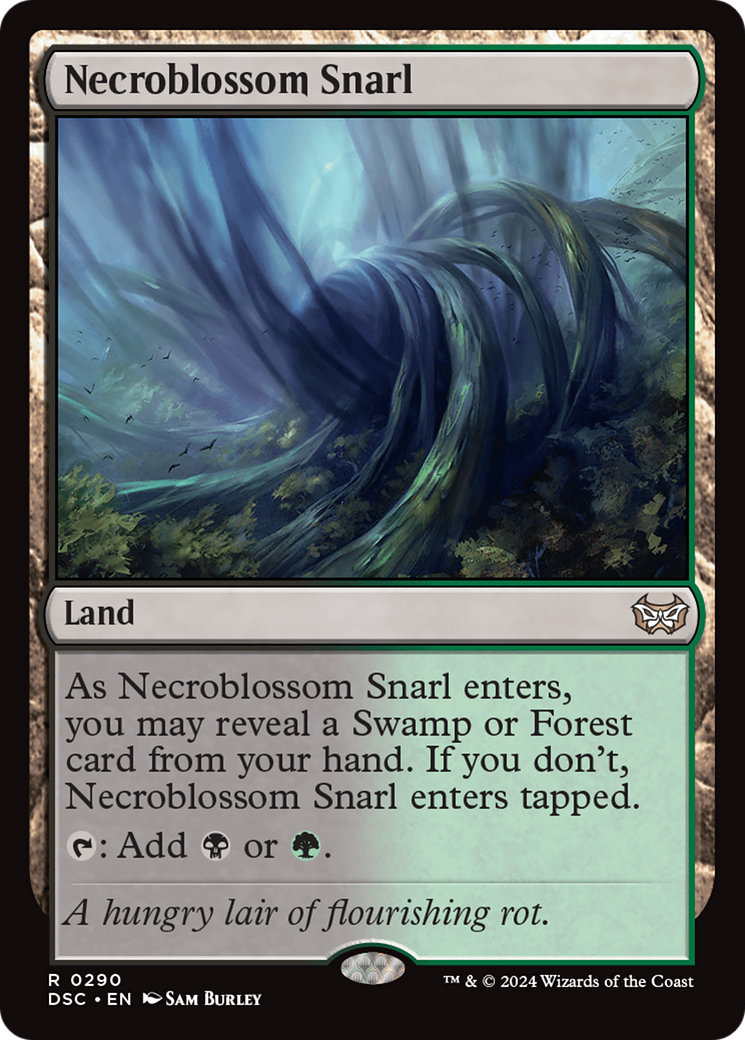 Necroblossom Snarl [Duskmourn: House of Horror Commander] - Magic: The Gathering - Card Brawlers | Quebec | Canada |