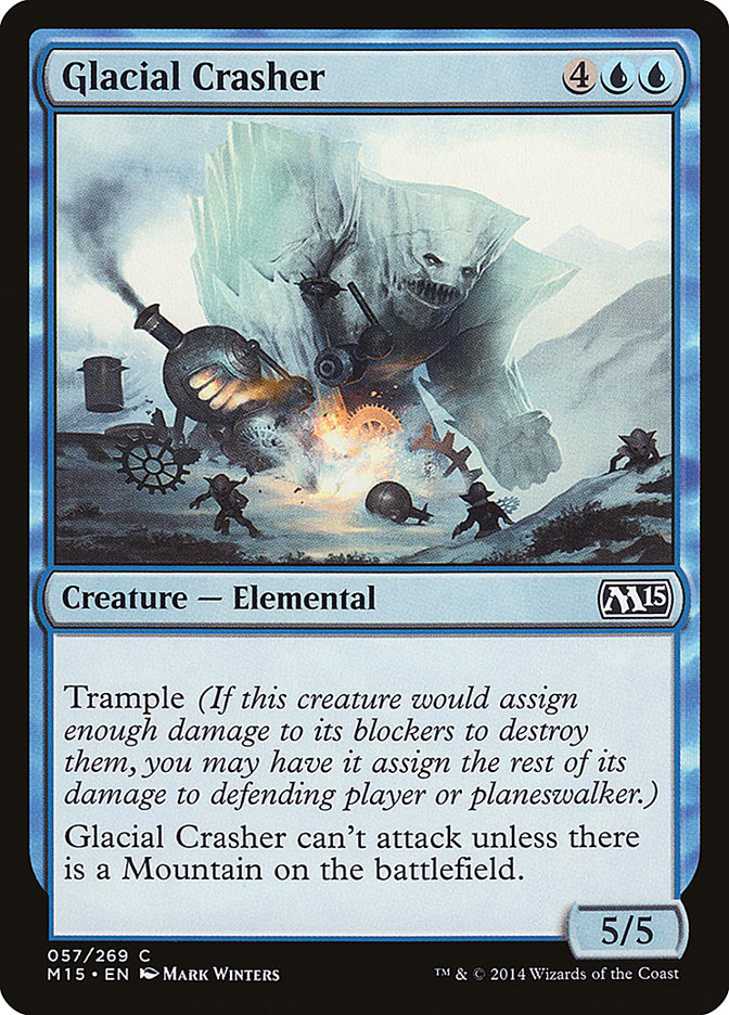 Glacial Crasher [Magic 2015] - Magic: The Gathering - Card Brawlers | Quebec | Canada |