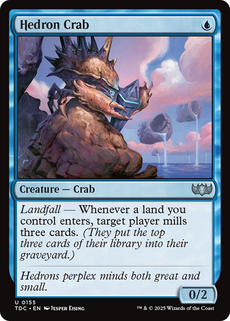 Hedron Crab [Tarkir: Dragonstorm Commander] - Magic: The Gathering - Card Brawlers | Quebec | Canada |