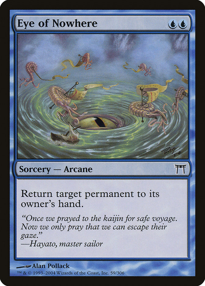 Eye of Nowhere [Champions of Kamigawa] - Magic: The Gathering - Card Brawlers | Quebec | Canada |