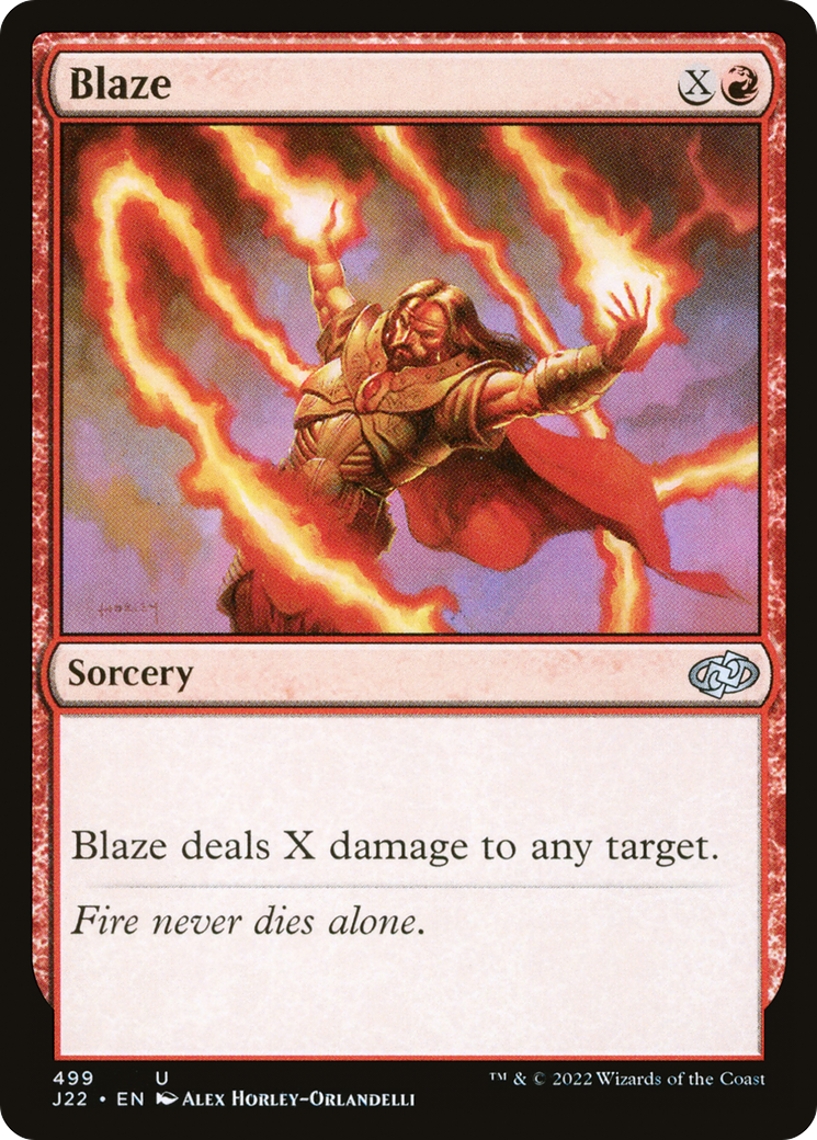 Blaze [Jumpstart 2022] - Magic: The Gathering - Card Brawlers | Quebec | Canada |
