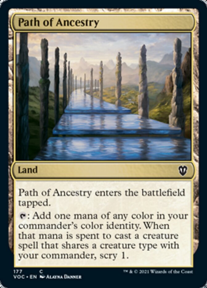 Path of Ancestry [Innistrad: Crimson Vow Commander] - Magic: The Gathering - Card Brawlers | Quebec | Canada |