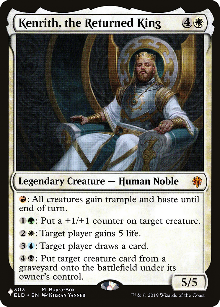 Kenrith, the Returned King [The List] - Magic: The Gathering - Card Brawlers | Quebec | Canada |