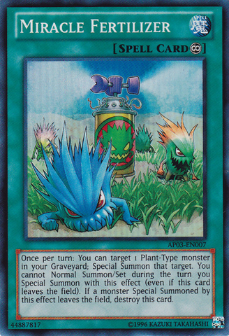Miracle Fertilizer [AP03-EN007] Super Rare - Yu-Gi-Oh! - Card Brawlers | Quebec | Canada |