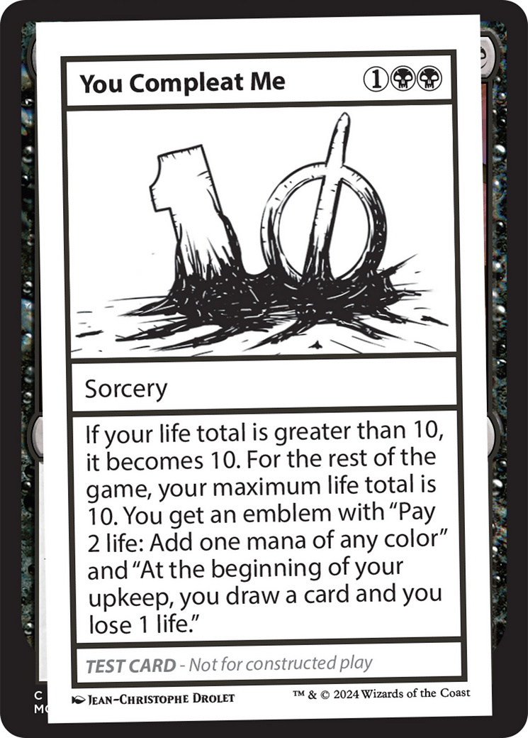 You Compleat Me [Mystery Booster 2 Playtest Cards] - Magic: The Gathering - Card Brawlers | Quebec | Canada |