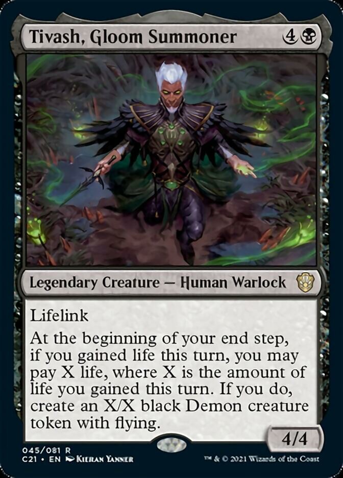 Tivash, Gloom Summoner [Commander 2021] - Magic: The Gathering - Card Brawlers | Quebec | Canada |