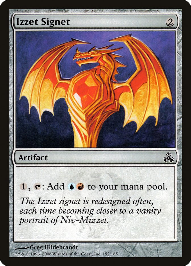 Izzet Signet [Guildpact] - Magic: The Gathering - Card Brawlers | Quebec | Canada |