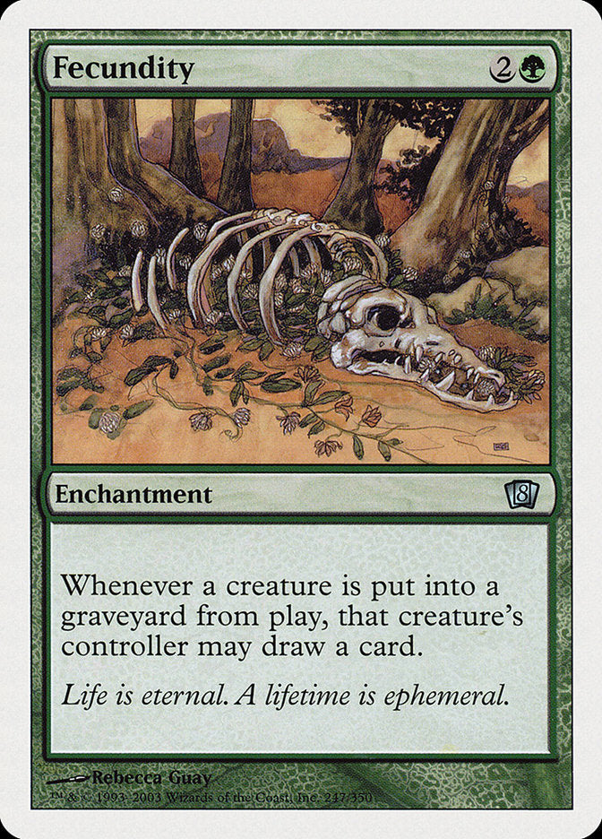 Fecundity [Eighth Edition] - Magic: The Gathering - Card Brawlers | Quebec | Canada |