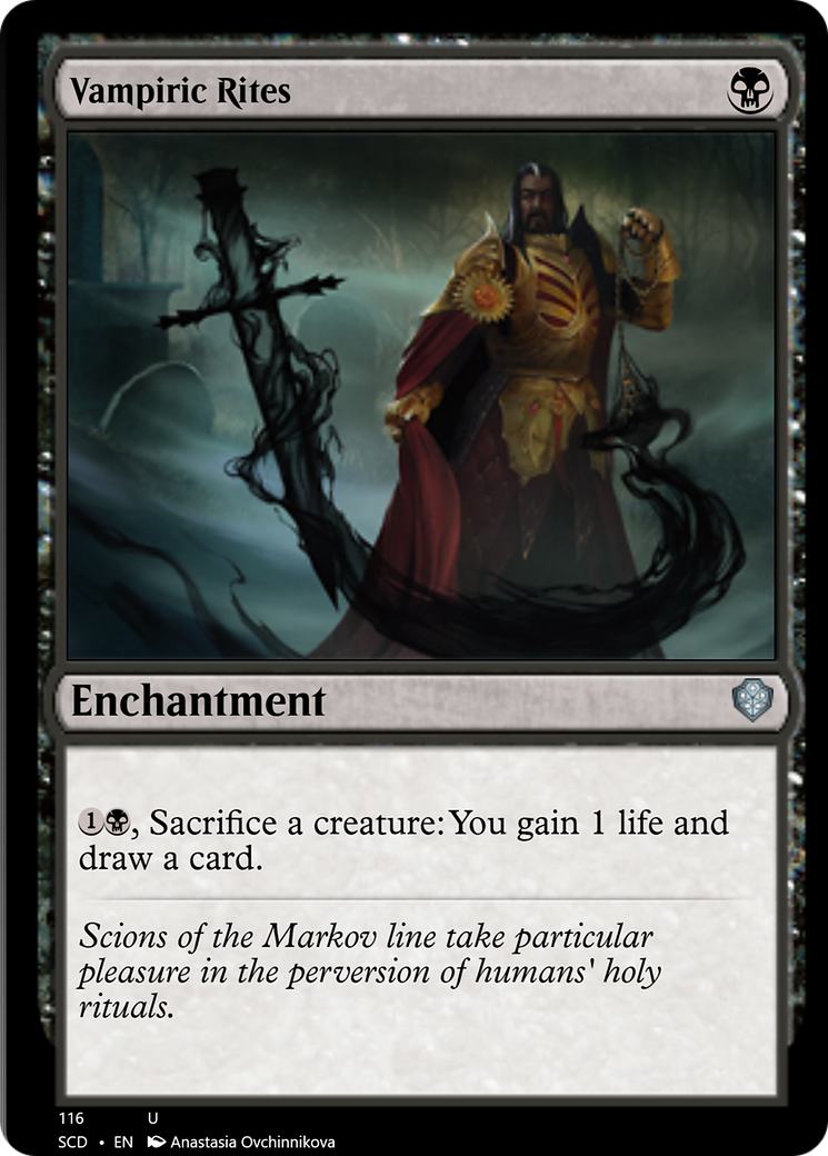 Vampiric Rites [Starter Commander Decks] - Magic: The Gathering - Card Brawlers | Quebec | Canada |