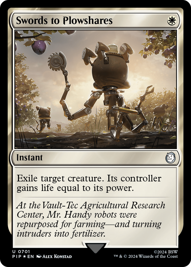 Swords to Plowshares (Surge Foil) [Fallout] - Magic: The Gathering - Card Brawlers | Quebec | Canada |