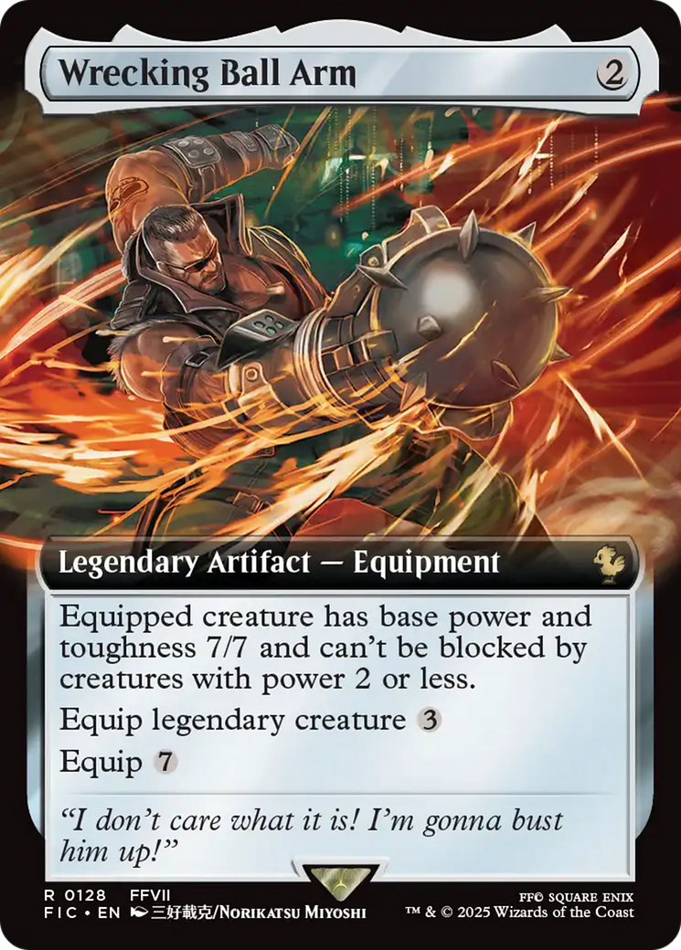 Wrecking Ball Arm (Extended Art) [FINAL FANTASY Commander] - Magic: The Gathering - Card Brawlers | Quebec | Canada |